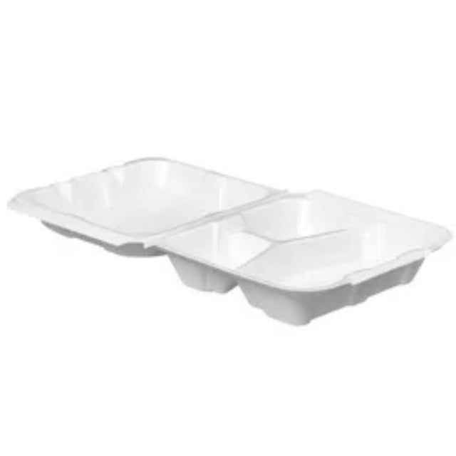 CONT HINGED FOAM 3COMP 8.375X8X125X3